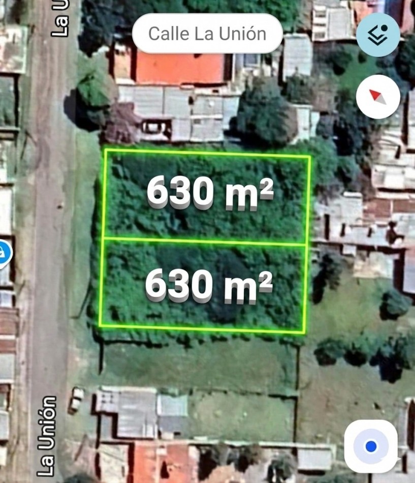 Vendo dos hermosos lotes contigos en Los Molinos de 630 m2 c/u